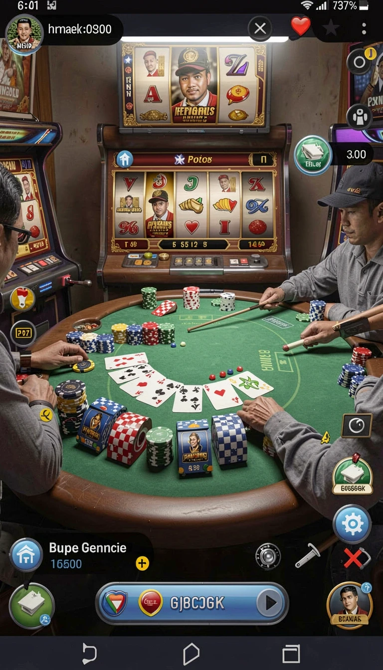 Galeri pratinjau visual at777 build APK resmi terbaru